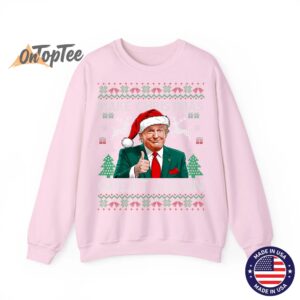 Funny Trump Make Christmas Great Again Ugly Sweatshirt 05
