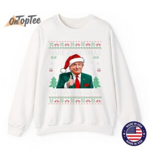 Funny Trump Make Christmas Great Again Ugly Sweatshirt 11