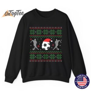 Funny Xmas Soccer Ugly Christmas Sweatshirt 08