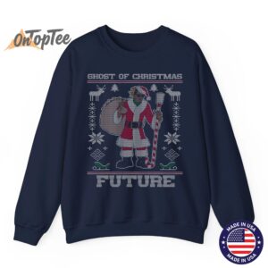Ghost of Christmas Future Ugly Christmas Sweatshirt 06