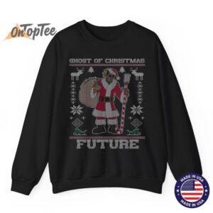 Ghost of Christmas Future Ugly Christmas Sweatshirt 07