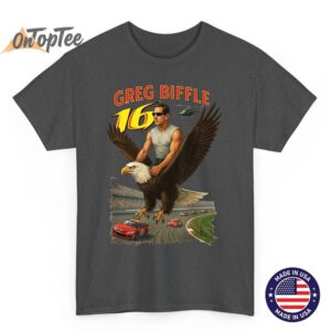 Greg Biffle Tribute T Shirt NASCAR Racing Legend Memorial Tee 03