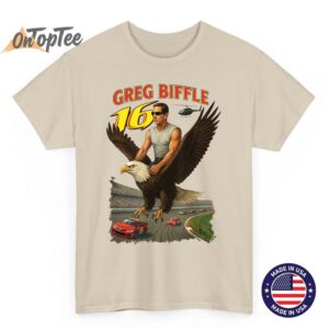 Greg Biffle Tribute T Shirt NASCAR Racing Legend Memorial Tee 04