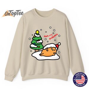 Gudetama Meh rry Gudemas Christmas Sweatshirt 01