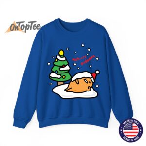 Gudetama Meh rry Gudemas Christmas Sweatshirt 10