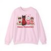 Happy Meowentines Day Funny Gift Valentines Day Cat Lover Sweatshirt