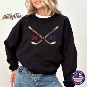 Heated Rivalry Hockey Crewneck Sweatshirt – Hollander & Rozanov Shipper