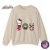 Hello Kitty Christmas Holiday Sweatshirt with Patches Hello Kitty Christmas Holiday Sweatshirt with Patches