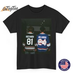 Hollander & Rozanov Hockey Shirt – Vintage Fan Gift Tee