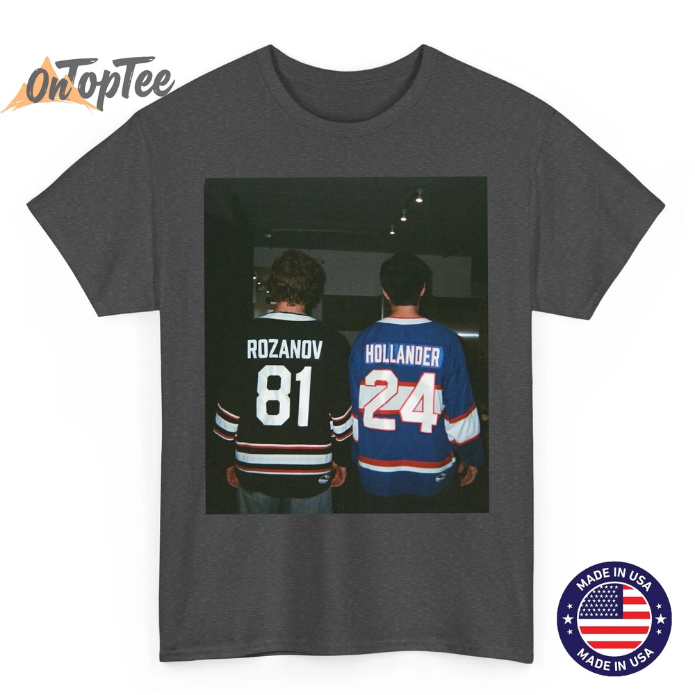 Hollander & Rozanov Hockey Shirt – Vintage Fan Gift Tee Hollander & Rozanov Hockey Shirt – Vintage Fan Gift Tee