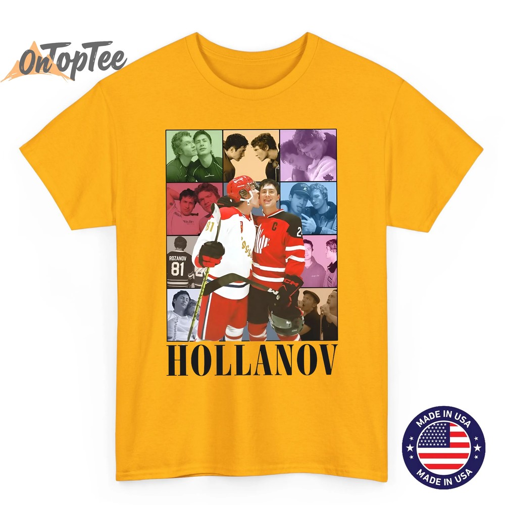 Hollanov Heated Rivalry T-Shirt – Shane Hollander Ilya Rozanov Hollanov Heated Rivalry T-Shirt – Shane Hollander Ilya Rozanov