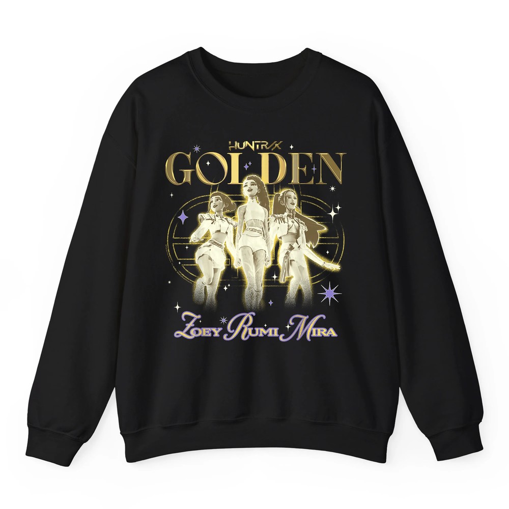 Huntrix Golden Zoey Rumi Mira Sweatshirt Huntrix Golden Zoey Rumi Mira Sweatshirt