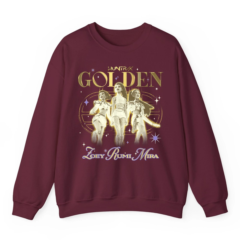 Huntrix Golden Zoey Rumi Mira Sweatshirt Huntrix Golden Zoey Rumi Mira Sweatshirt