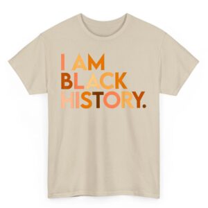 I Am Black History Celebrating Black History Month African T Shirt 06