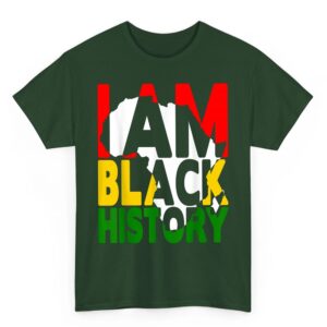 I Am Black History Month African American Pride Celebration T Shirt Small 1 03