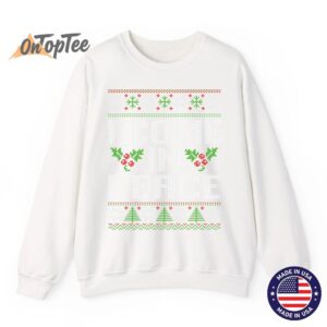 I Come In Peace Couple Matching Ugly Christmas Sweatshirt 11