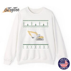 I Really Dig The Holidays Excavator Christmas Ugly Sweatshirt 12 I Really Dig The Holidays Excavator Christmas Ugly Sweatshirt 13