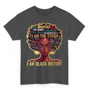 I'm Black History Shirts for Women African American Women T-Shirt 1 Im Black History Shirts for Women African American Women T Shirt 02
