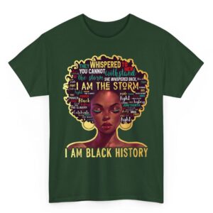 I'm Black History Shirts for Women African American Women T-Shirt 2 Im Black History Shirts for Women African American Women T Shirt 03