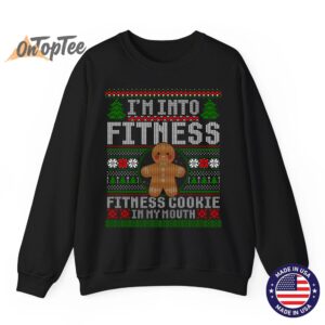 Im Into Fitness Cookie Gingerbread Ugly Christmas Sweatshirt 07