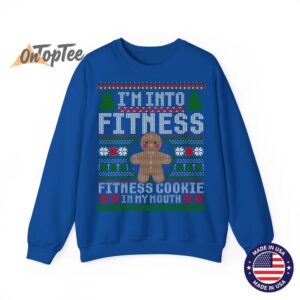 Im Into Fitness Cookie Gingerbread Ugly Christmas Sweatshirt 10