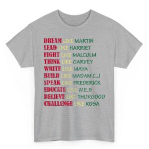 Inspirational Black History Month Design Celebrating Empower T Shirt 03