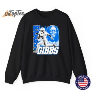 Jahmyr Gibbs Electric Runwave T-shirts, Hoodies, Long Sleeve, V-Neck Tee