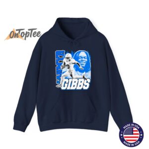 Jahmyr Gibbs Electric Runwave T shirts Hoodies Long Sleeve V Neck Tee 03