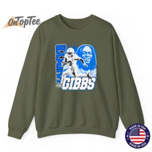 Jahmyr Gibbs Electric Runwave T shirts Hoodies Long Sleeve V Neck Tee 05