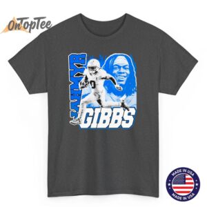 Jahmyr Gibbs Electric Runwave T shirts Hoodies Long Sleeve V Neck Tee 09