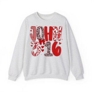 John 3 16 Religious Valentine Day Christian Sweatshirt 03