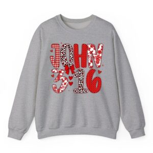 John 3 16 Religious Valentine Day Christian Sweatshirt 05