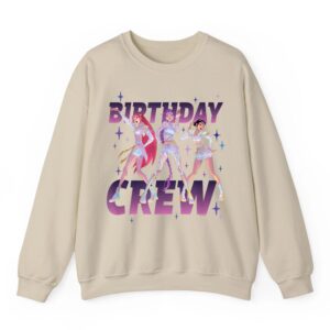 Kpop Demon HUNTRX Birthday Crew Officially Licensed Sweatshirt 04