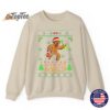 Le Tits Now Funny Xmas Let It Snow Ugly Christmas Sweatshirt