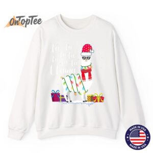 Llama Christmas Fa La La Lama Funny X-mas Lover Sweatshirt 10 Llama Christmas Fa La La Lama Funny X mas Lover Sweatshirt 11