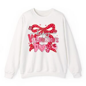 Mardi Gras Coquette Bow Masked King Cake Teacher Girl Women Sweatshirt 06