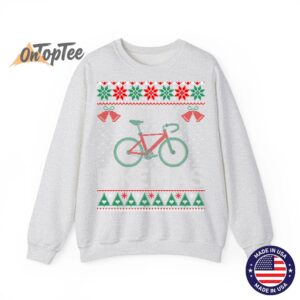 Merry Bikemas Ugly Christmas Cycling Sweatshirt 3 Merry Bikemas Ugly Christmas Cycling Sweatshirt 04