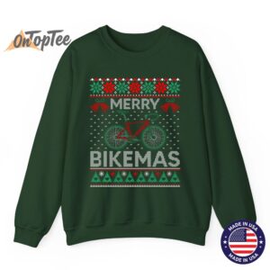Merry Bikemas Ugly Christmas Cycling Sweatshirt 8 Merry Bikemas Ugly Christmas Cycling Sweatshirt 09