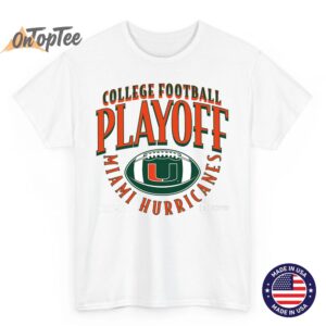 Miami Hurricanes College Football Playoff Curve 2025 T Shirt 07