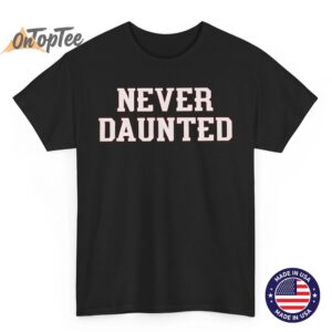 Never Daunted Indiana Football Fan Jersey T-Shirt