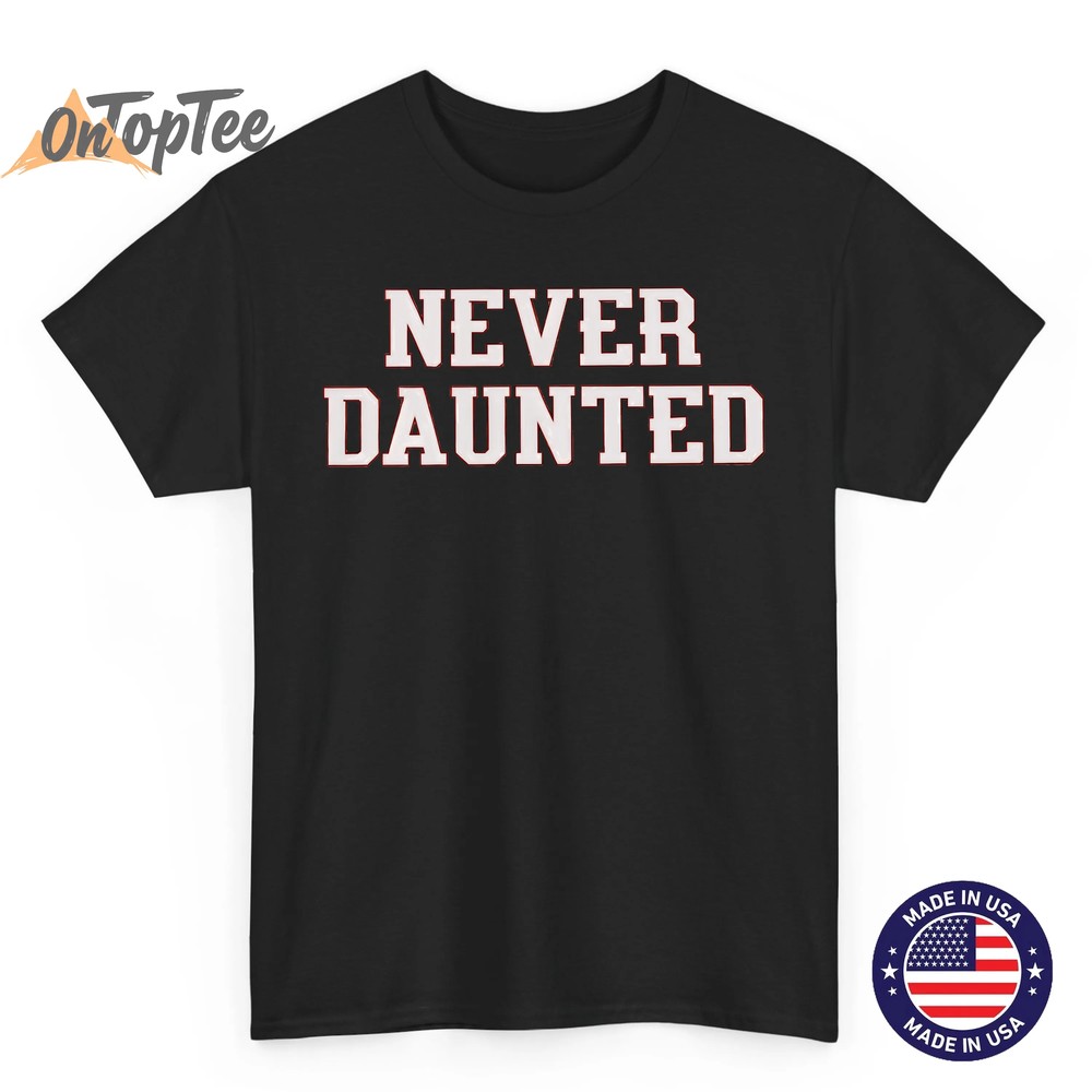 Never Daunted Indiana Football Fan Jersey T-Shirt Never Daunted Indiana Football Fan Jersey T-Shirt