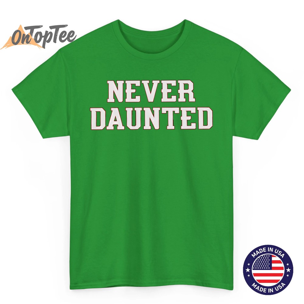 Never Daunted Indiana Football Fan Jersey T-Shirt Never Daunted Indiana Football Fan Jersey T-Shirt