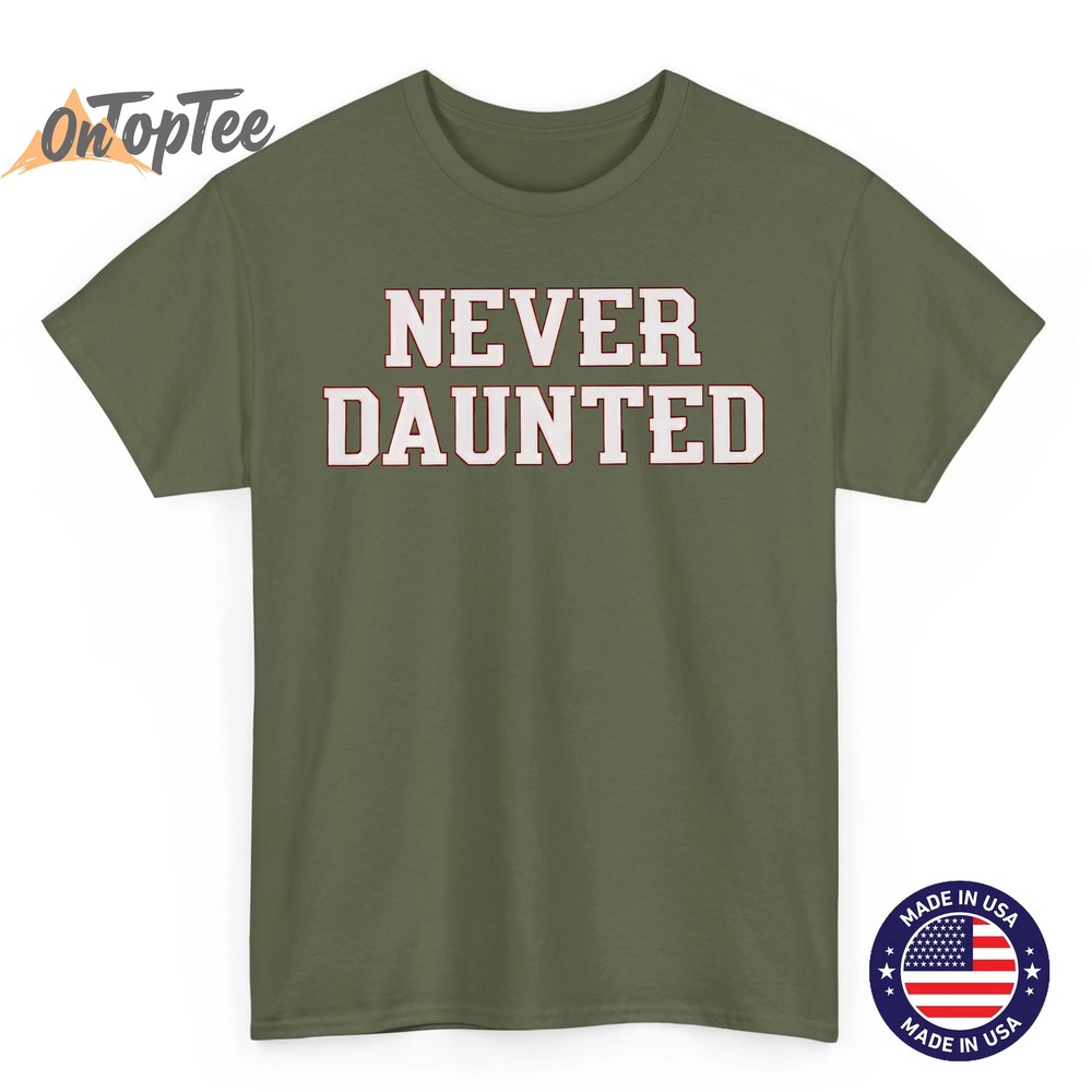 Never Daunted Indiana Football Fan Jersey T-Shirt Never Daunted Indiana Football Fan Jersey T-Shirt