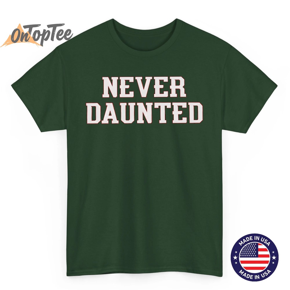 Never Daunted Indiana Football Fan Jersey T-Shirt Never Daunted Indiana Football Fan Jersey T-Shirt