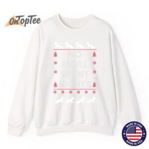 No More Silent Nights Baby Announcement Christmas Pregnancy Sweatshirt 10 No More Silent Nights Baby Announcement Christmas Pregnancy Sweatshirt 11