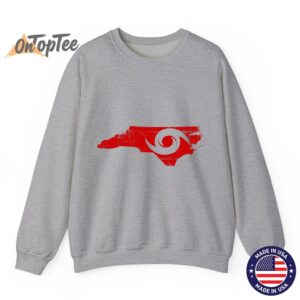 North Carolina Eye of the Hurricane Vintage Sweatshirt 02