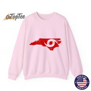 North Carolina Eye of the Hurricane Vintage Sweatshirt 05