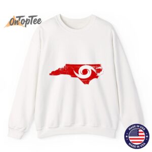 North Carolina Eye of the Hurricane Vintage Sweatshirt 08