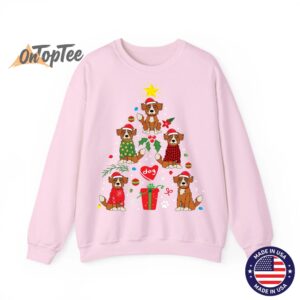 Nova Scotia Duck Tolling Retriever Christmas Dog Gift Sweatshirt 02