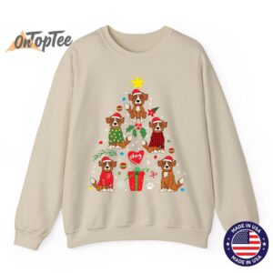 Nova Scotia Duck Tolling Retriever Christmas Dog Gift Sweatshirt 03